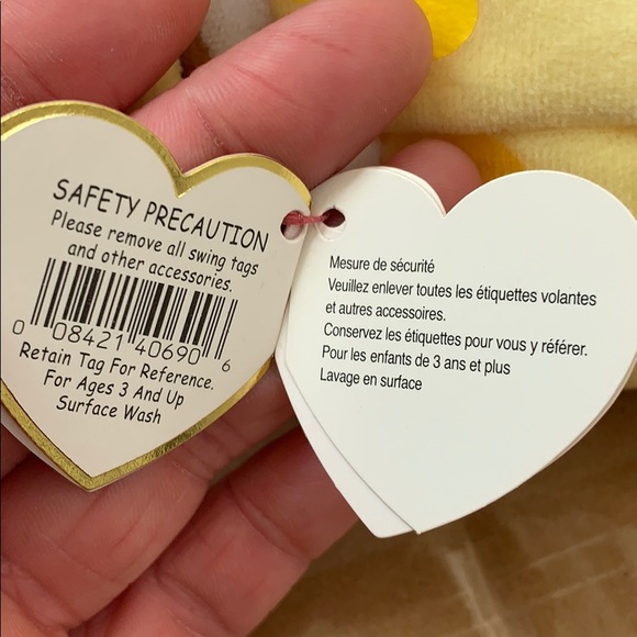 💛HP!💛 TY Beanie Babies SpongeBob JingleBells - Picture 3 of 5